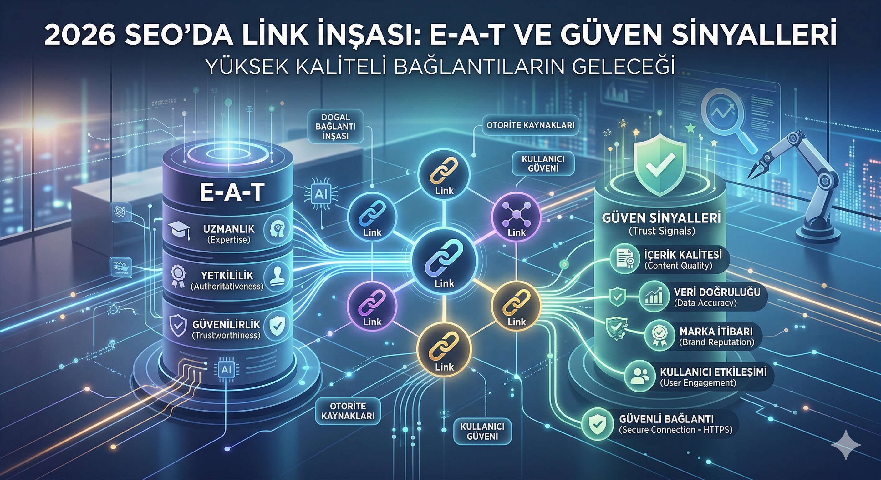 2026’da Link İnşasında E-A-T ve Trust Sinyallerinin Rolü